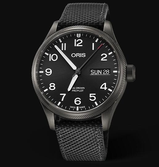 Review Oris Aviation Big Crown Propilot Big Day Date 45MM Replica Watch 01 752 7698 4264-07 5 22 15GFC